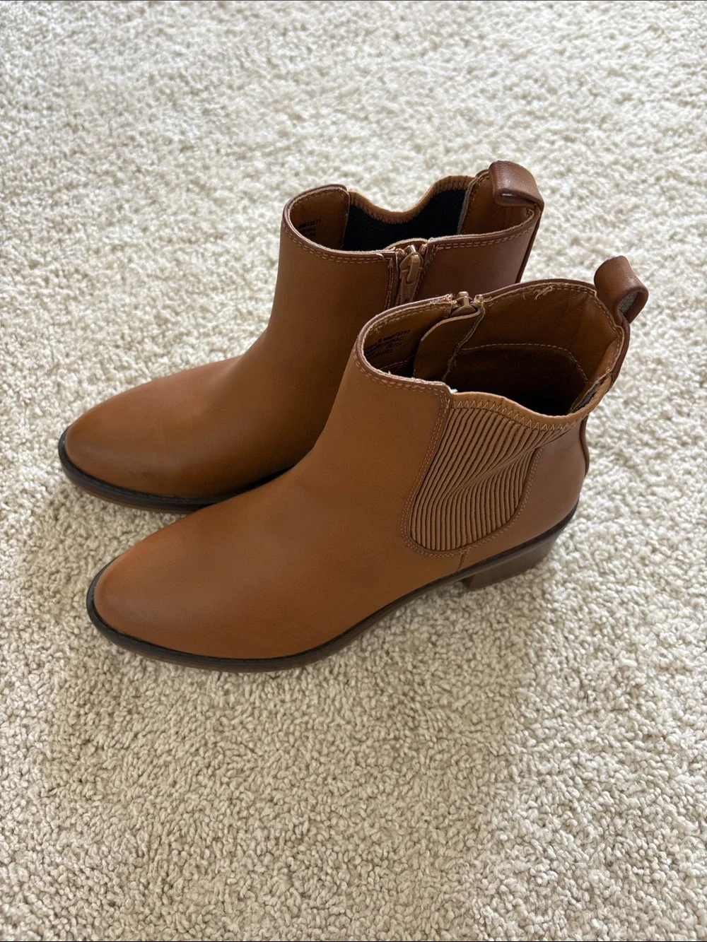 Sonoma Cognac Brown Chelsea Ankle Boots